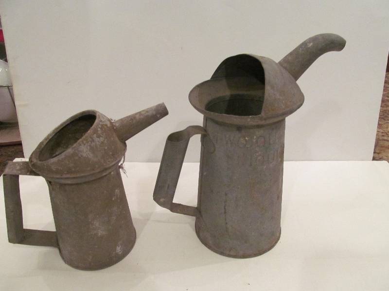 lot 90 image: Antiquevoil cans