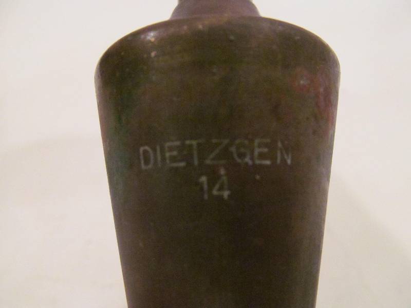 lot 97 image: Dietzgen,# 14 Brass Plumb Bob