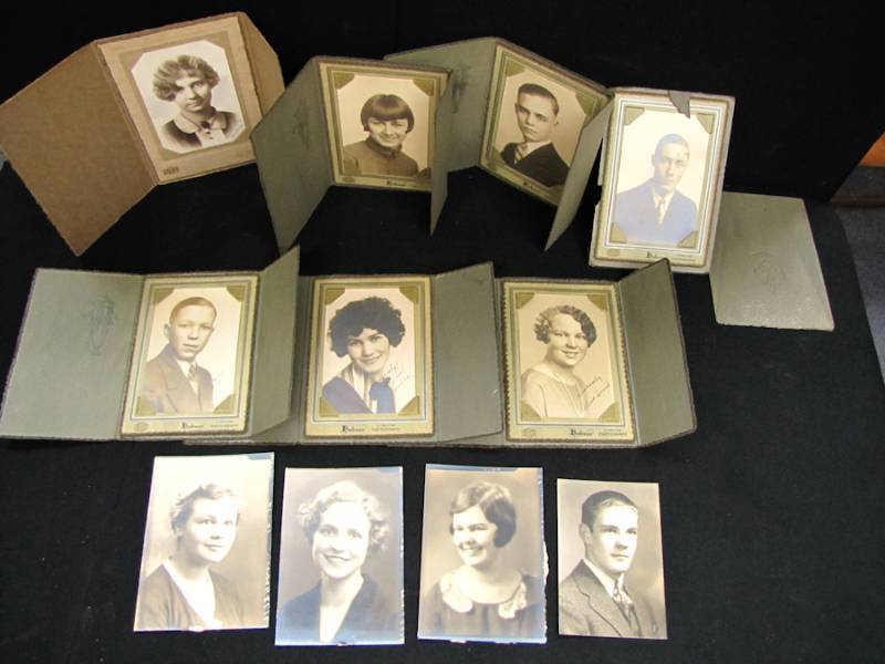 lot 239 image: Vintage high school photographs, 1920s