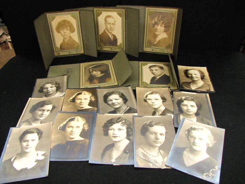 lot 241 image: Vintage high school photographs, 1920s
