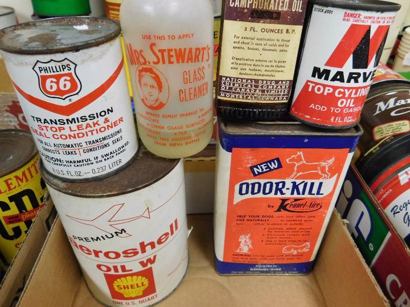 lot 23 image: vintage GasOil collectables & more
