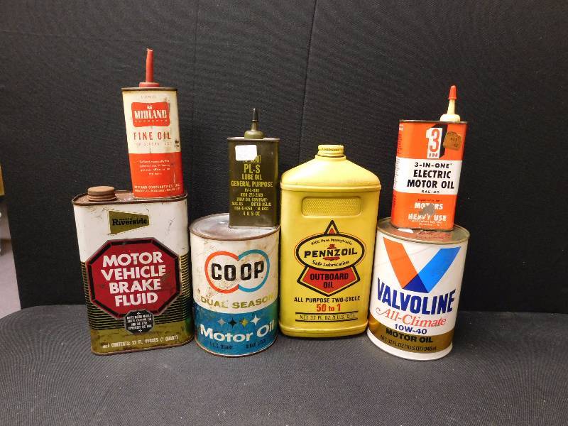 lot 27 image: oil can lot advertising