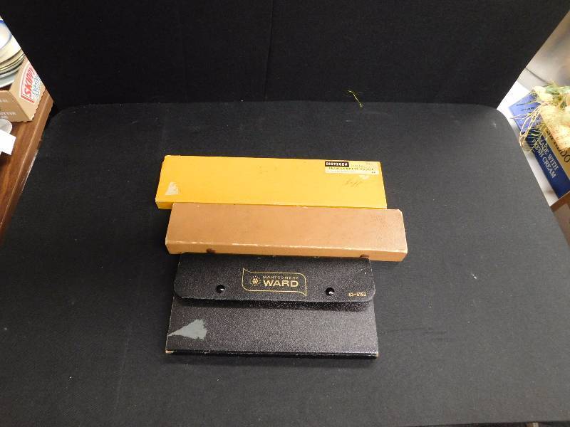 lot 119 image: drafting set and beam compass set