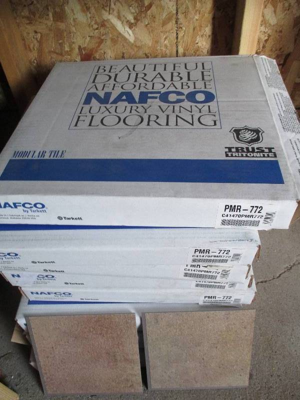 Tarkett Nafco modular floor tile.  ...