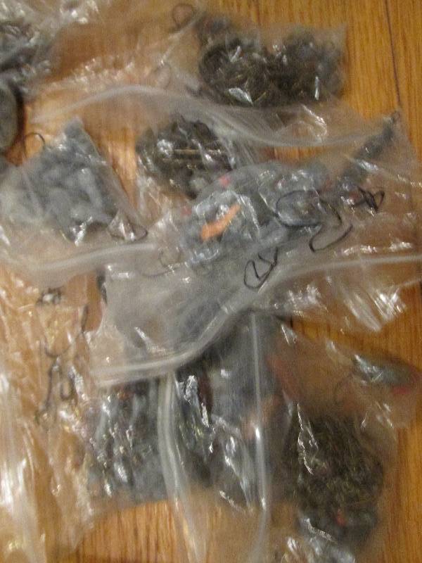 Lot of assorted fishing lures, hook...
