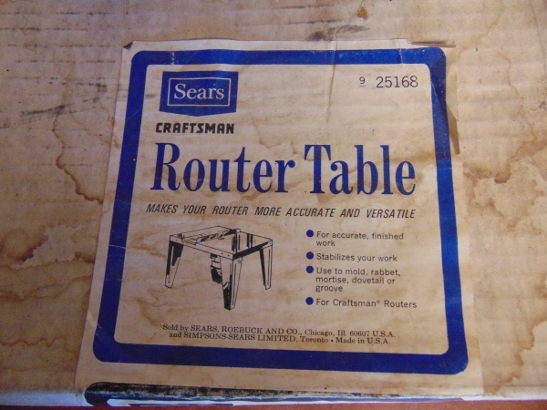 lot 8 image: Router Table