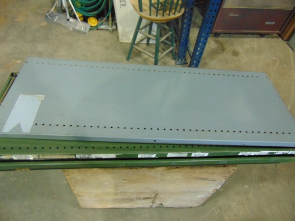 lot 49 image: 4 Metal Shelve