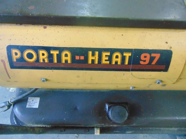 lot 56 image: Porta-Heat 97 Kerosene Torpedo Heater