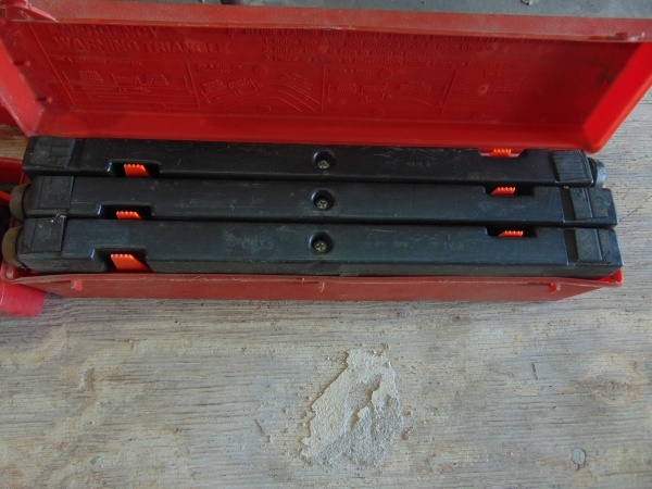 lot 96 image: (2) Sets of Road Triangles