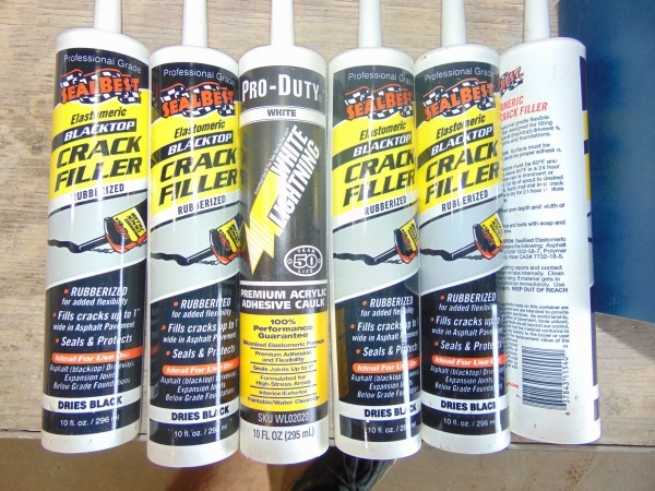 lot 102 image: (13) Tubes of Sealer and Crack Filler