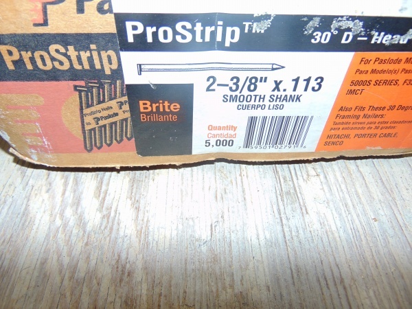 lot 127 image: Partial Box Of Nails