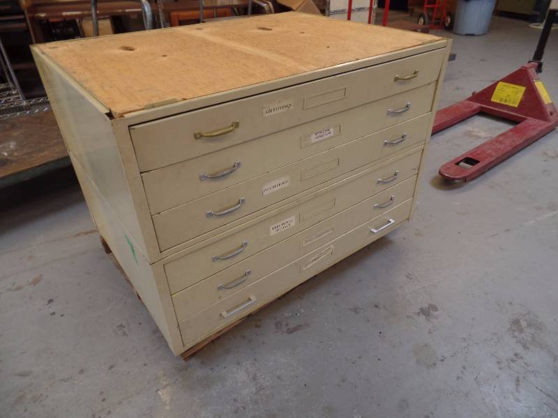 Steel Drawers with Contents