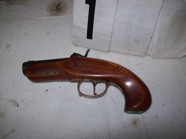 .45 Caliber Black Powder Derringer Philadelphia Serial # 125480 Made In Spain