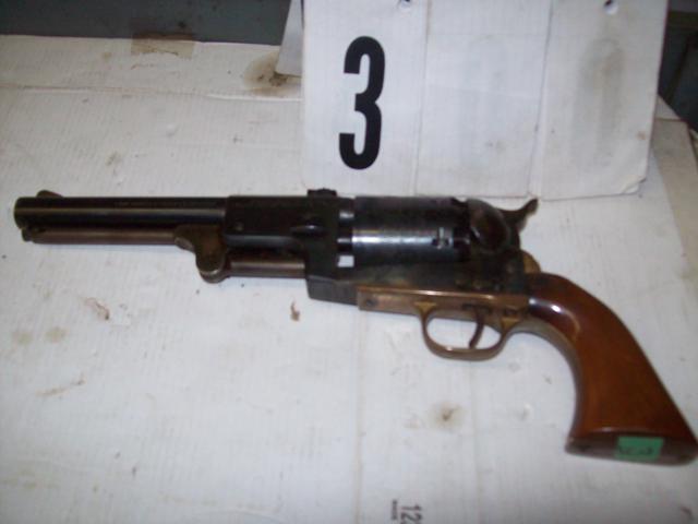 .44 Caliber Black Powder Revolver Dragoon 6 Shot Serial # 6244 Made In Italy