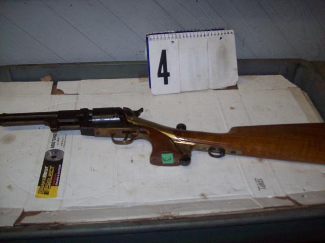 Rifle Stock For Lot #3 Revolver