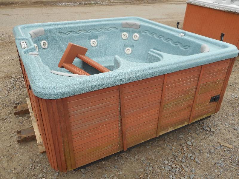 lot 12 image: Tiger River Spas Deluxe Lighted Hot...
