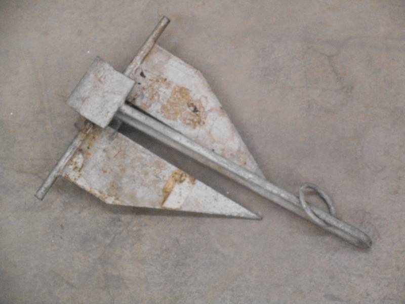 Galvanized 5# Boat Anchor ...