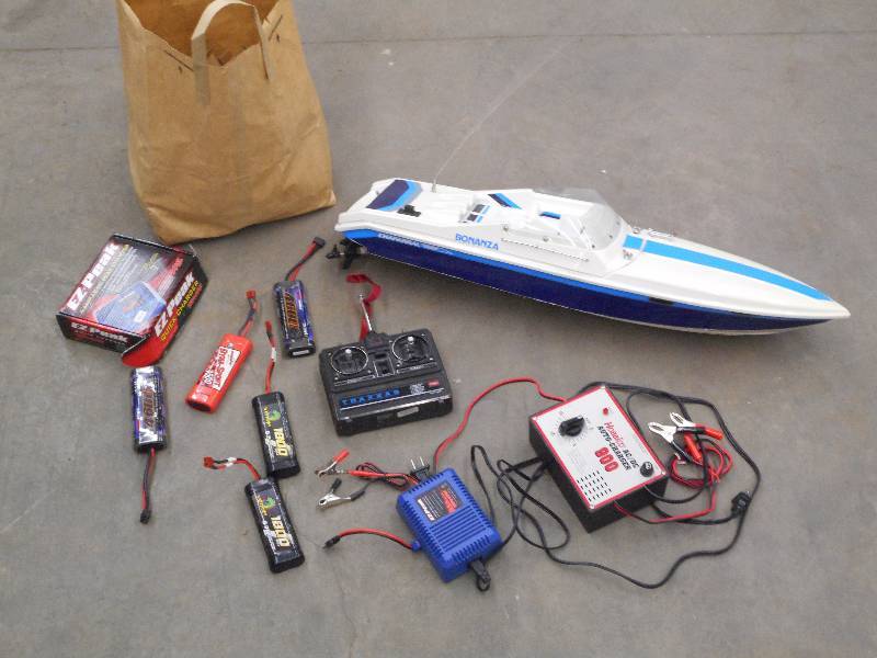 Bonanza Chaparral R.C. Boat With Ba...