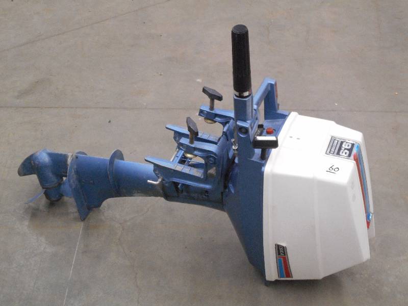 Eska 9.9HP Outboard Motor, Good Con... Loretto Equipment 270 KBID