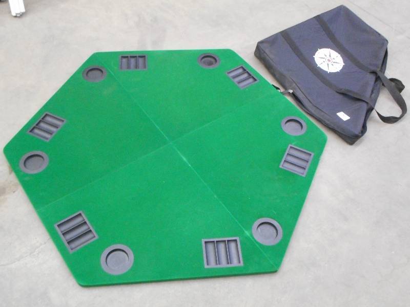 Folding Tabletop Portable Poker Tab...