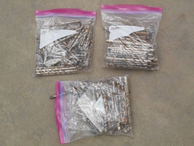 (3) 1-Quart Bags Full Of Various Dr...