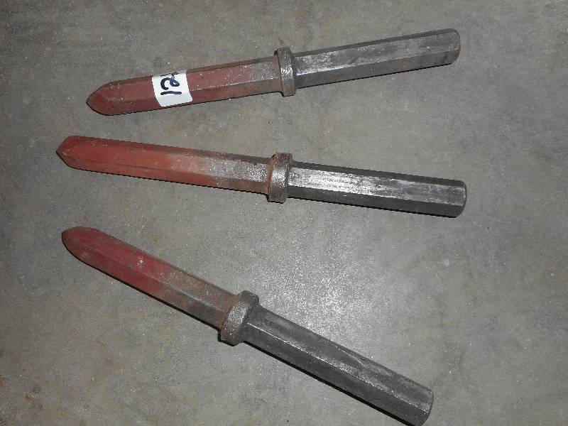 Lot Of (3) Jackhammer Bits ...