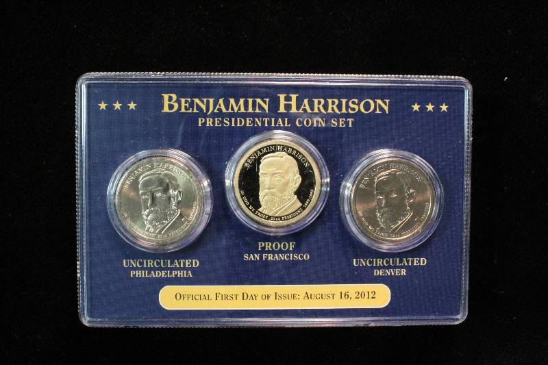 GROUP LOT OF 9 PRESIDENTIAL $1S & SILVER COINS AS PICTURED