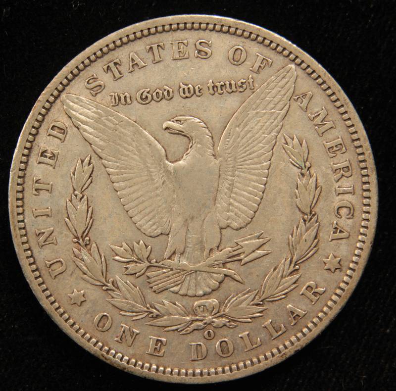 1891 O MORGAN SILVER DOLLAR VF