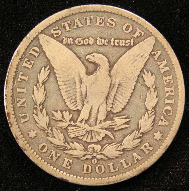1900 O MORGAN SILVER DOLLAR VG
