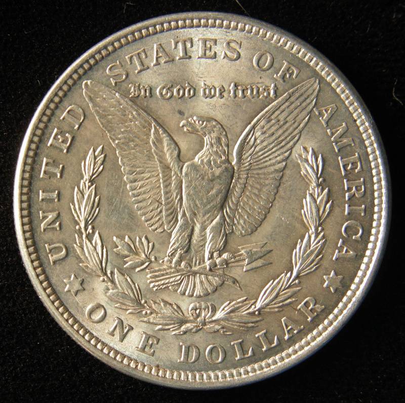 1921 MORGAN SILVER DOLLAR UNC
