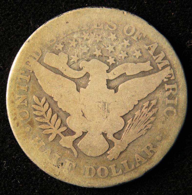 1892 BARBER SILVER HALF DOLLAR