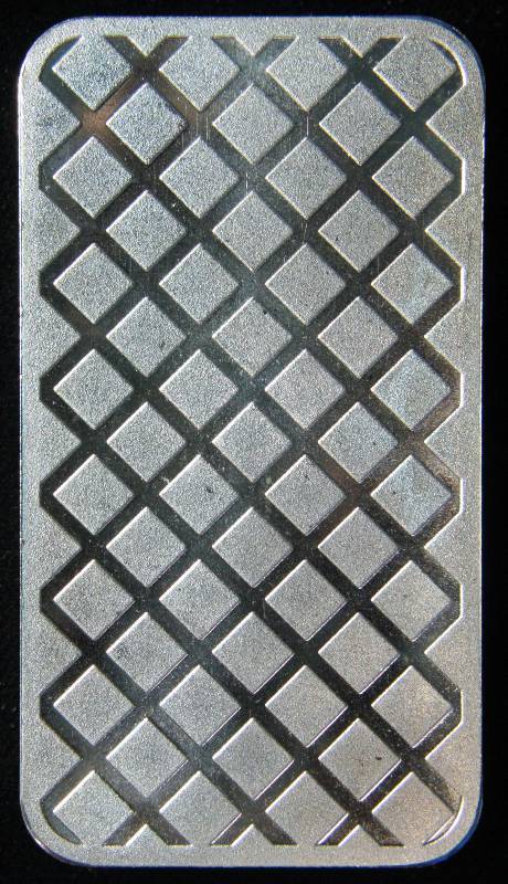 5 TROY Oz. .999 FINE SILVER BAR MORGAN DOLLAR DESIGN