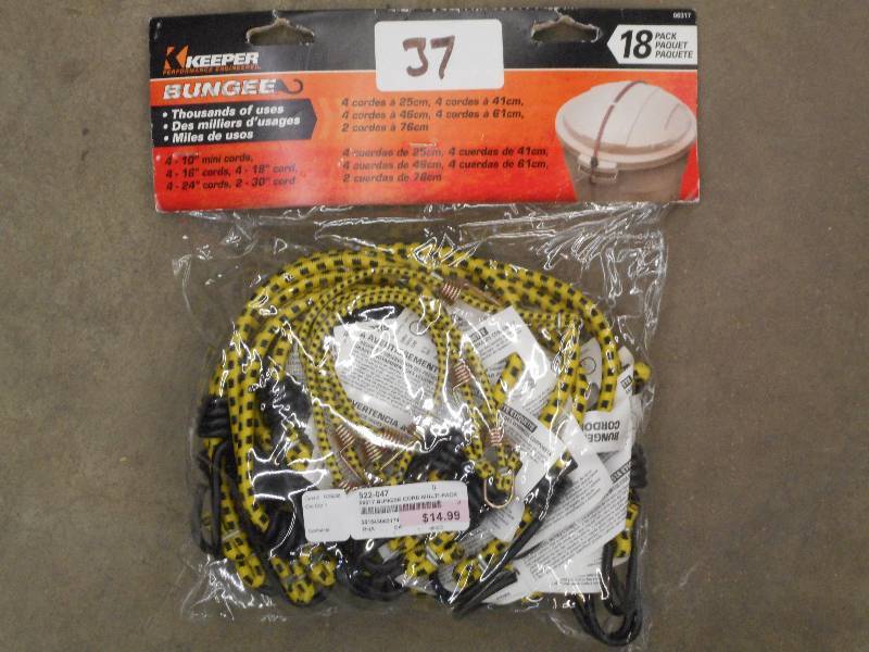 New Keeper 18-Pack Of Assorted Bung...