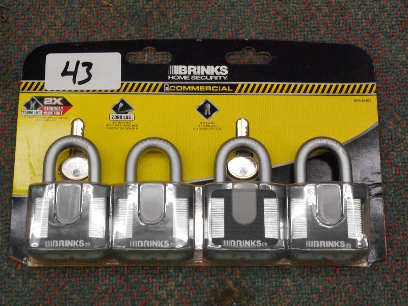 New Brinks 4-Pack Of Commercial 110...