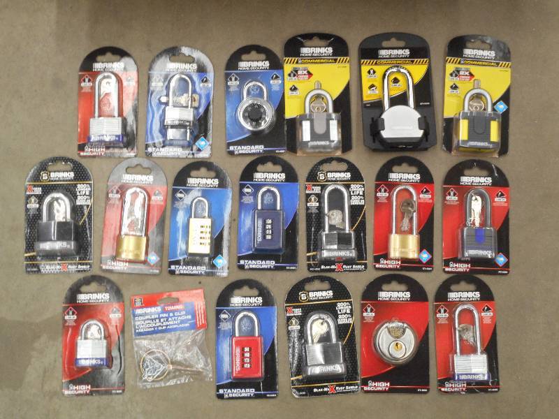 Large Lot Of Assorted New Brinks Pa...