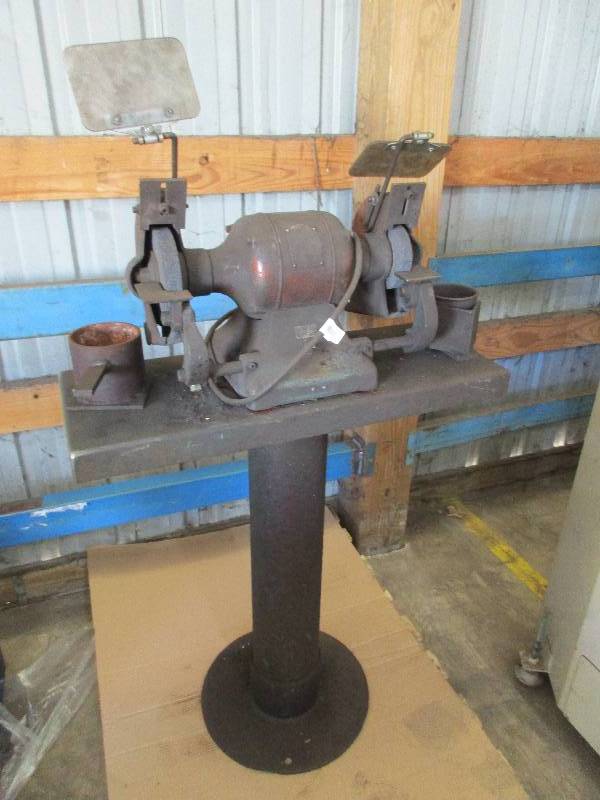 Grinder on stand