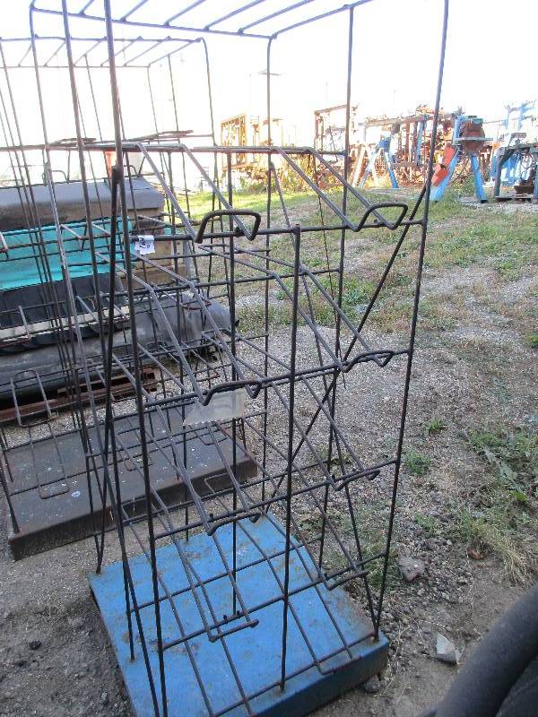 2 Steel Parts Bins Racks