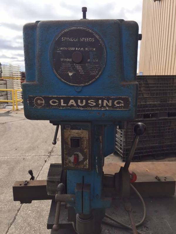 Clausing Drill on table