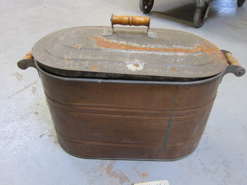 lot 24 image: Copper Boiler