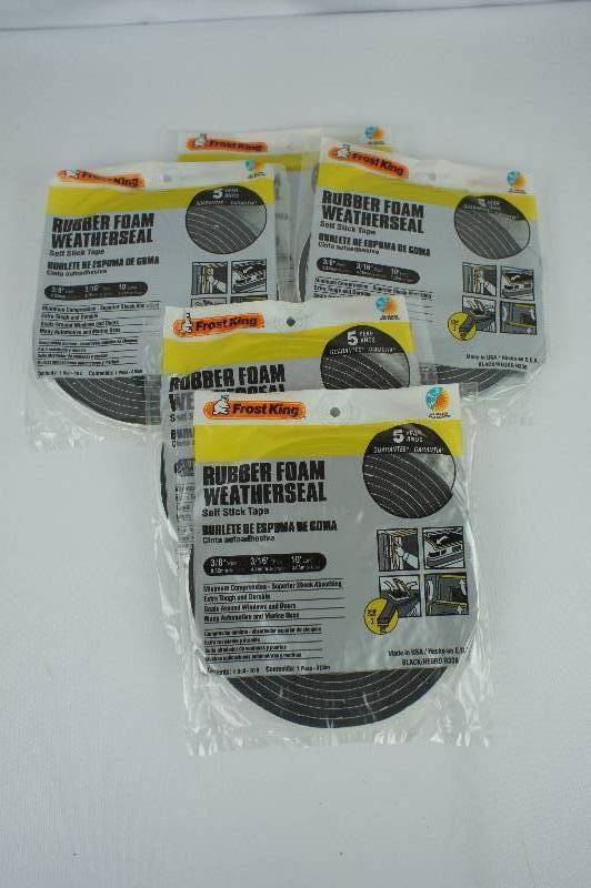 lot 59 image: Frost King  Rubber Roam Weatherseal