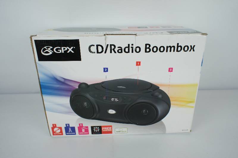 GPX AMFM CD Boom Box