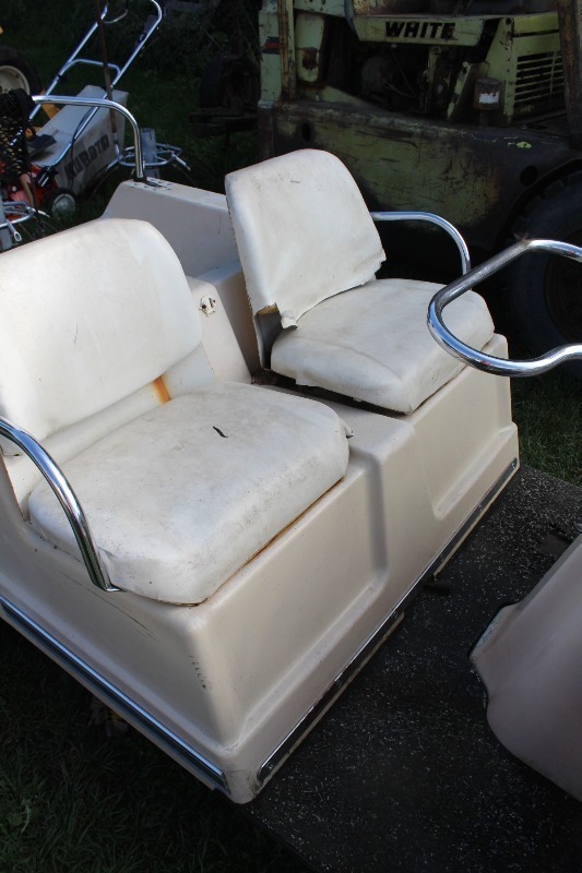  AMF Harley Davidson 3 Wheel Golf Cart Vintage 