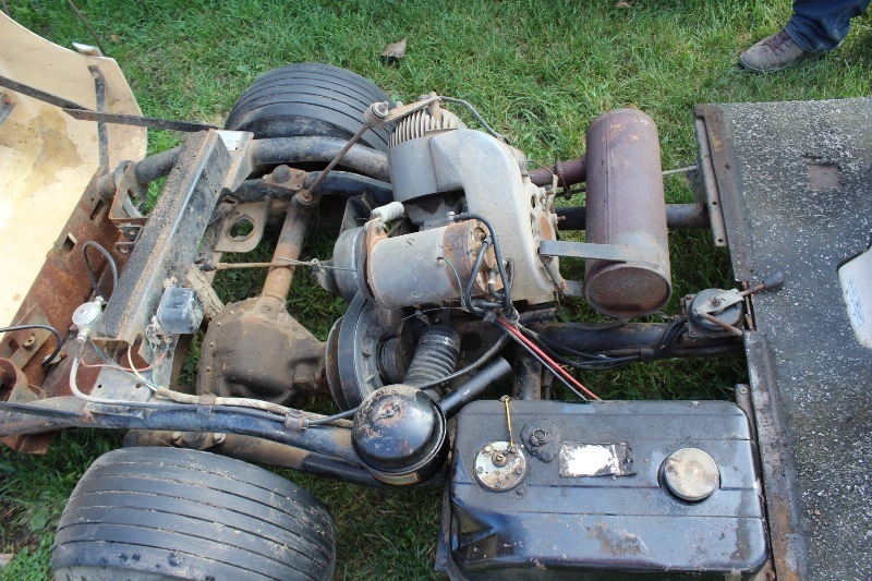  AMF Harley Davidson 3 Wheel Golf Cart Vintage 