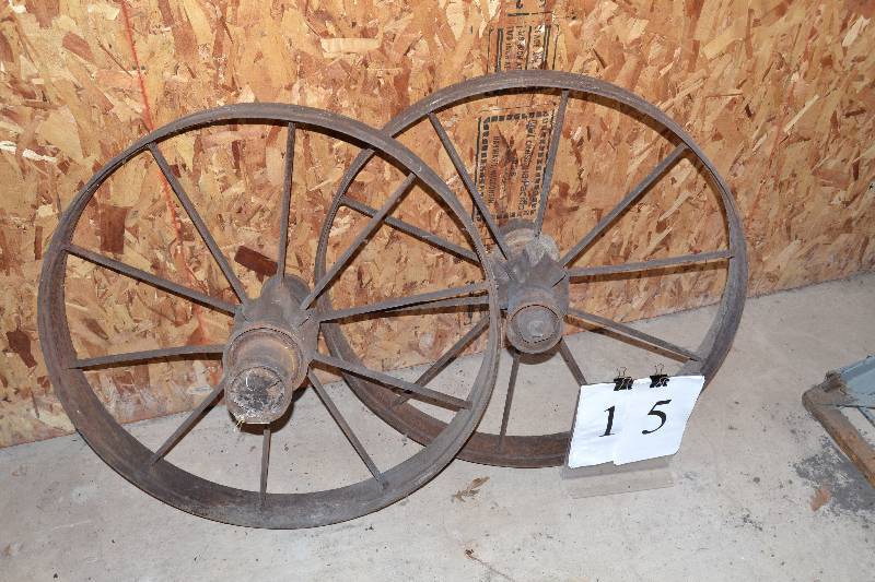 lot 15 image: Steel Wheels
