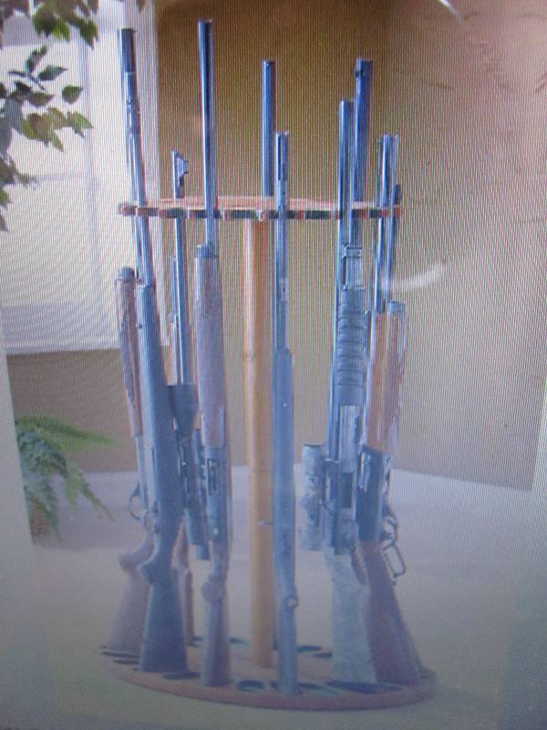 Rotating Gun Rack