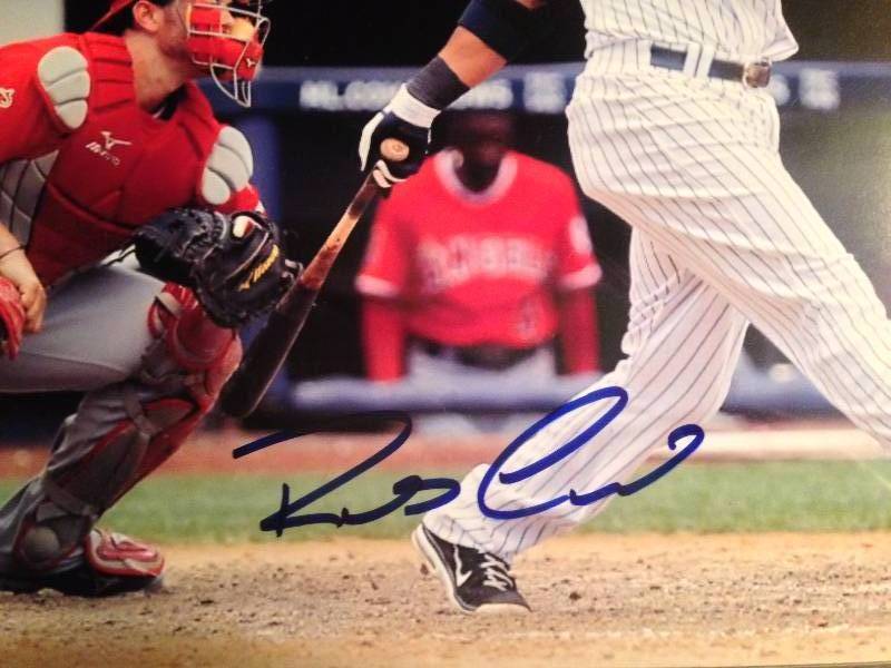 Robinson Cano Autographed 8 x 10 Photo w Frame