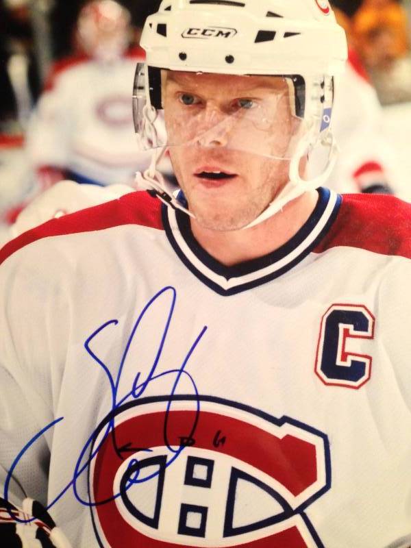 Saku Koivu 8x10 Autographed Photo w COA