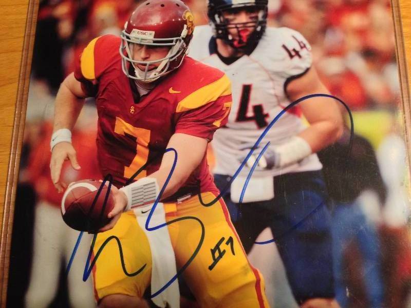 Matt Barkley USC Trojans 8x10 Autographed Photo