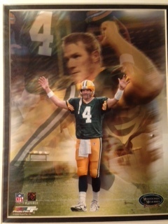 Brett Favre 50,000 Collectors Collage