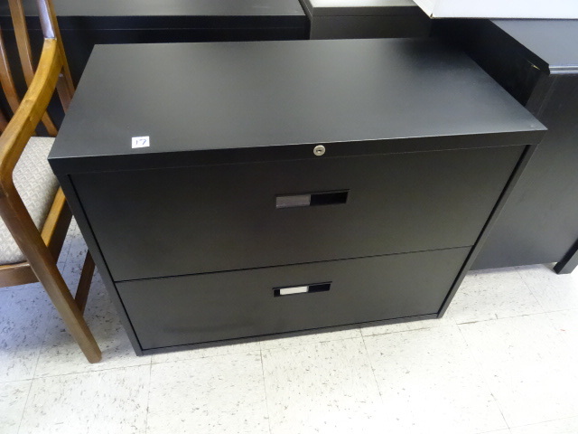 36 Metal 2 Drawer Lateral File